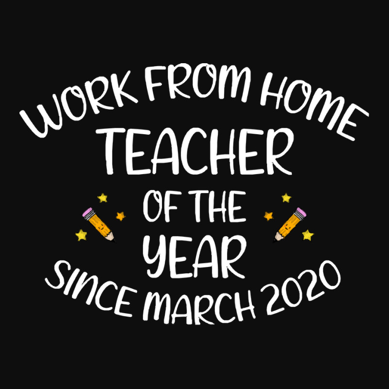 Teachers Gifts Work From Home Teacher Of The Year Since March 2020  Vi Crop Top by dinosauryak | Artistshot