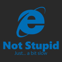 Internet Explorer - Not Stupid, Just A Bit Slow Printed Hat | Artistshot