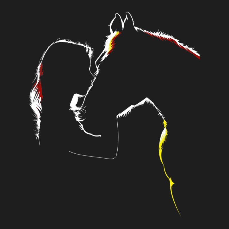 Horse For Ladies Horse Related Classic T-shirt by cm-arts | Artistshot