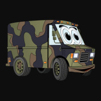 Military Jungle Mini Van Cartoon Crop Top | Artistshot