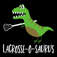 Lacrosse Lax Player Dinosaur Dino Lover Sport Cropped Hoodie | Artistshot