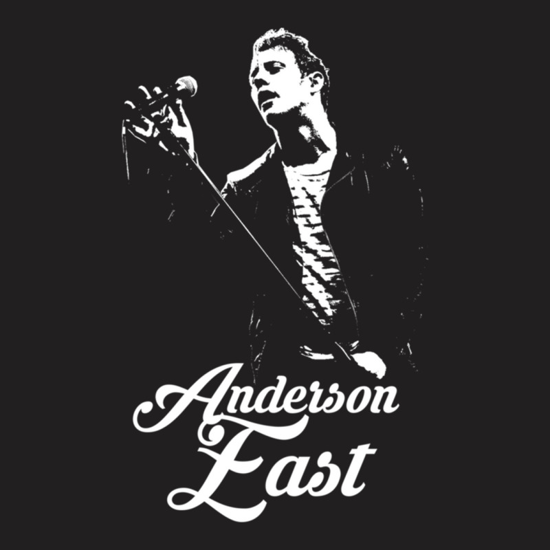 Anderson - White Stencil - East Essential T-Shirt by TimothyPickard | Artistshot