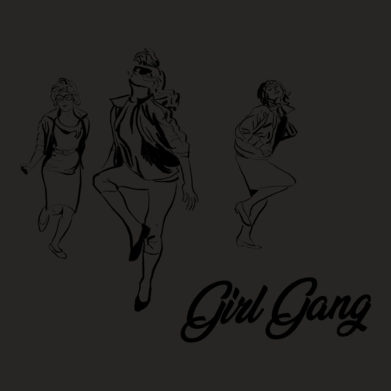 Girl Gang Ladies Fitted T-Shirt by cm-arts | Artistshot