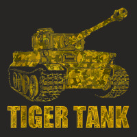 Tank Tiger I German Germany World War 2 Army Tank Top Ladies Fitted T-shirt | Artistshot