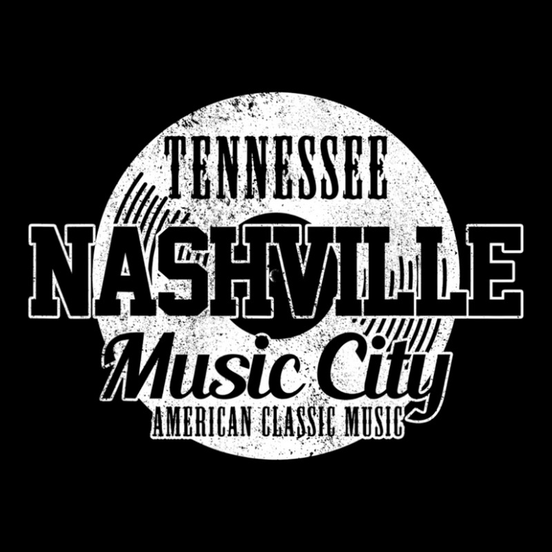 Nashville Tennessee Country Music City Vinyl Youth Hoodie | Artistshot