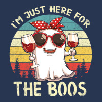 I'm Just Here For The Boos Halloween Outfit Women Ladies Denim Jacket | Artistshot