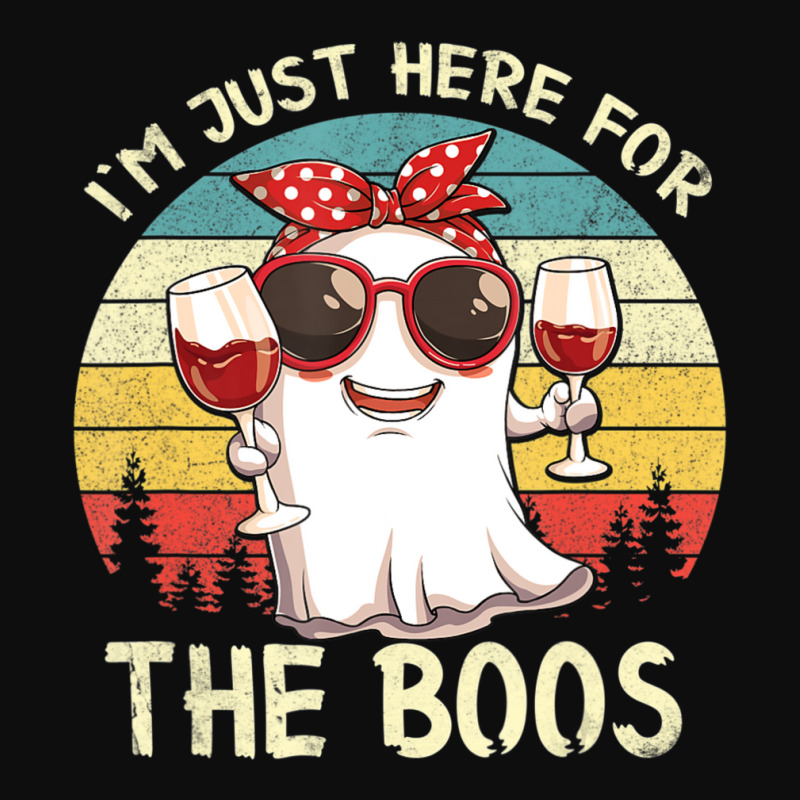 I'm Just Here For The Boos Halloween Outfit Women Crop Top | Artistshot