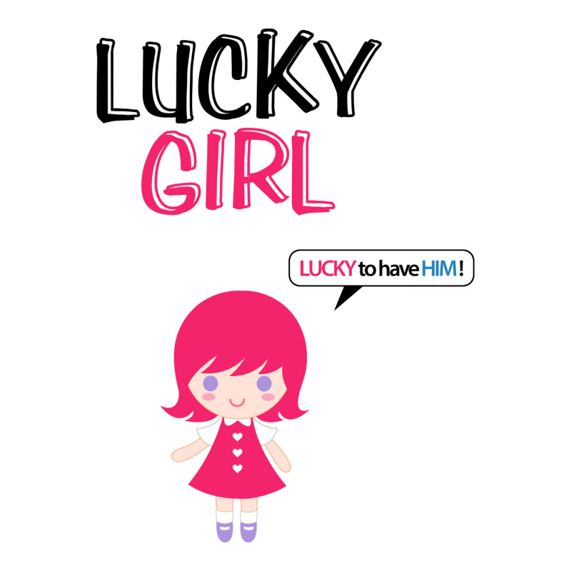 Lucky Girl (lucky Girl - Lucky Guy Couples Design) Baby Bodysuit | Artistshot