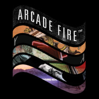 Arcade Fire - Discography Essential 1 Cropped Hoodie | Artistshot