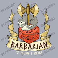 W20 Barbarian Roll 20-sided Dice Role Play Dungeon Fantasy Tank Dress | Artistshot