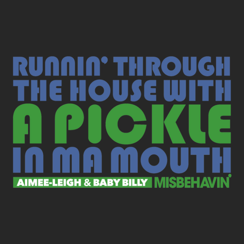 Righteous Gemstones Misbehavin Runnin With A Pickle Inspired .png Men's T-shirt Pajama Set | Artistshot