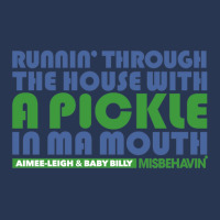 Righteous Gemstones Misbehavin Runnin With A Pickle Inspired .png Men Denim Jacket | Artistshot