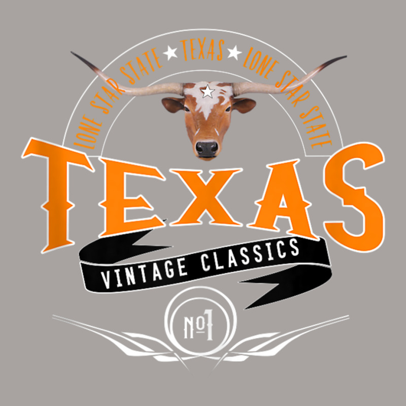 Vintage Classic Style Texas Lone Star Longhorn Design Tank Top Racerback Tank by cm-arts | Artistshot