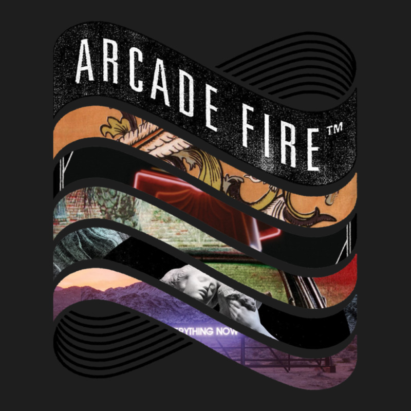 Arcade Fire - Discography Essential 1 Classic T-shirt by DebbieElliott | Artistshot