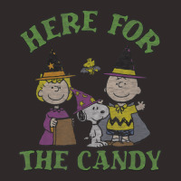 Peanuts Halloween Charlie Sally Here For The Candy Racerback Tank | Artistshot