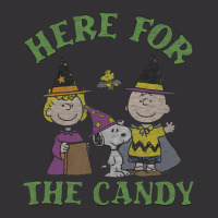 Peanuts Halloween Charlie Sally Here For The Candy Vintage Hoodie | Artistshot