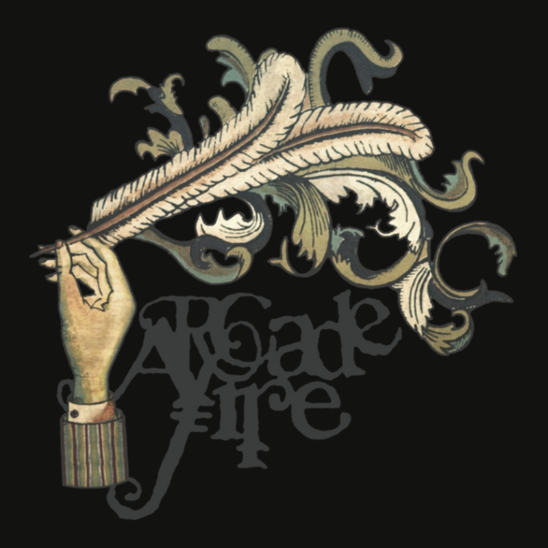 Arcade Fire - Funeral Classic Scorecard Crop Tee by DebbieElliott | Artistshot