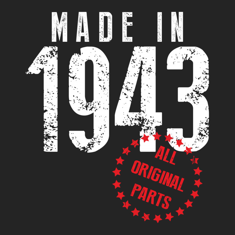 Made In 1943 All Original Parts 3/4 Sleeve Shirt | Artistshot