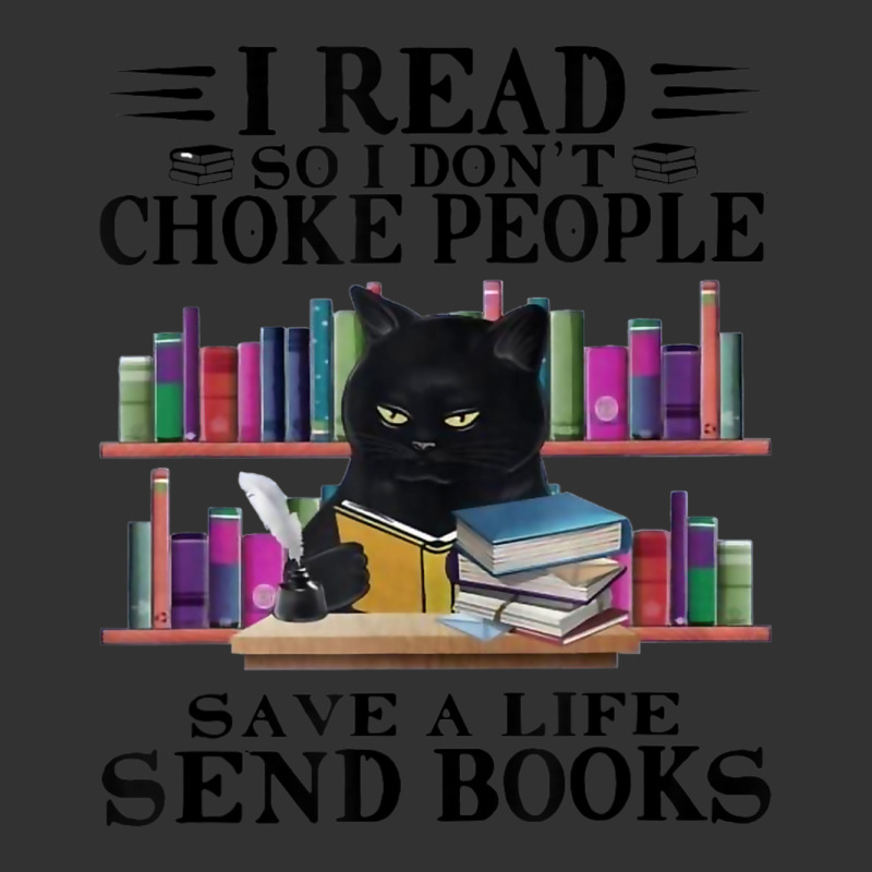 I Read So I Don't Choke People Save A Life Send Books Cat Baby Bodysuit | Artistshot