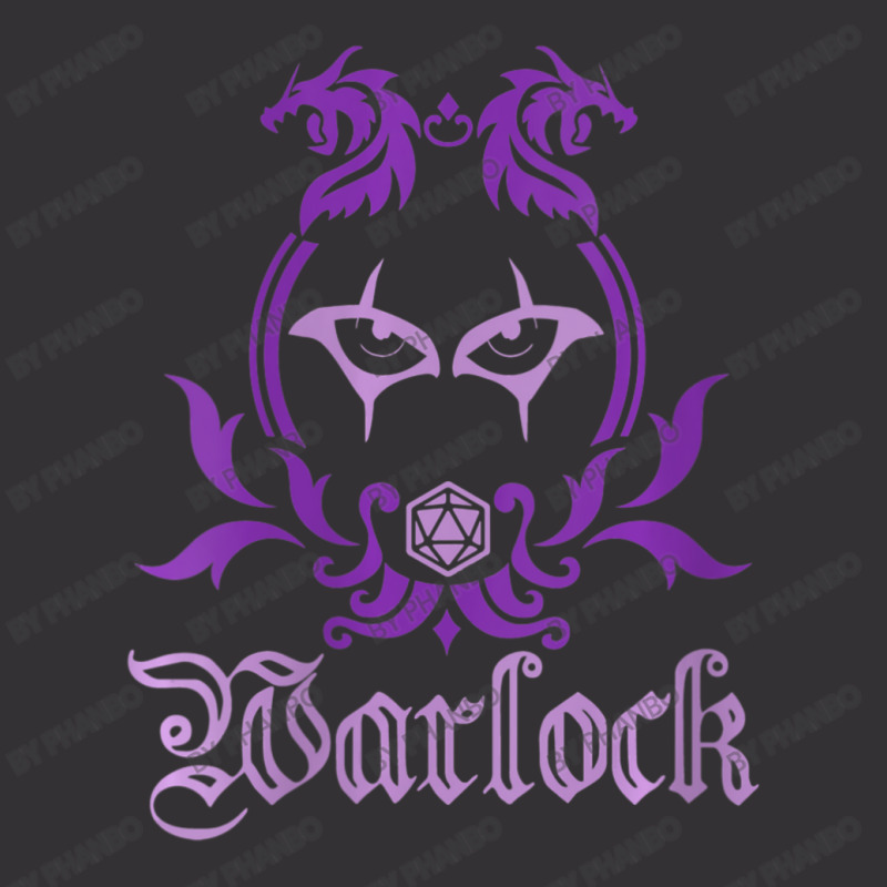 Warlock Class Emblem Dungeons And Rpg Dragons Vintage Hoodie by PhanBo | Artistshot