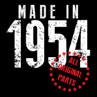 Made In 1954 All Original Parts V-neck Tee | Artistshot