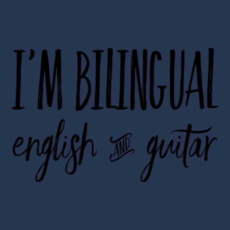 I'm Bilingual English And Guitar Men Denim Jacket by BrettHaralson | Artistshot