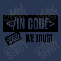 In Code We Trust Coder Programmer's Hub Shirt Men Denim Jacket | Artistshot