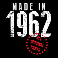 Made In 1962 All Original Parts Zipper Hoodie | Artistshot