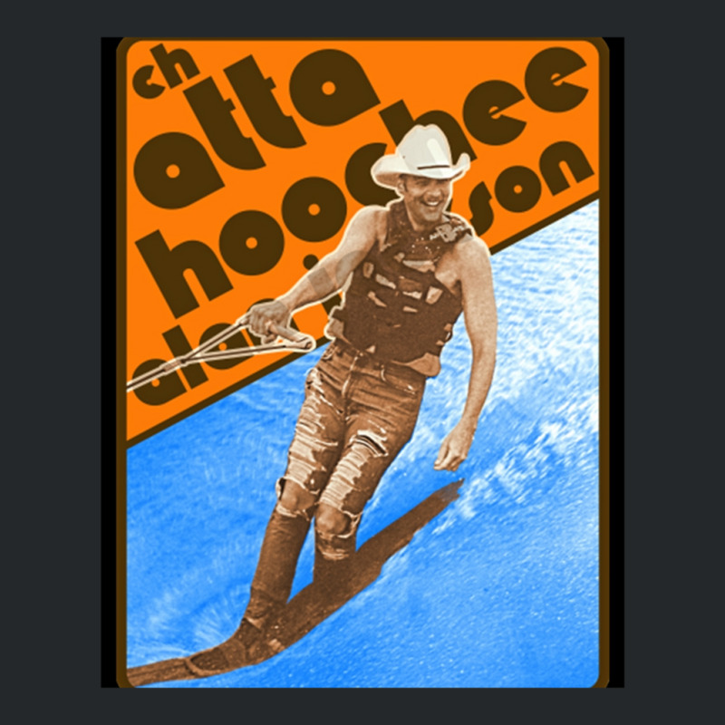 Alan Jackson Chattahoochee Waterskiing Retro Crewneck Sweatshirt by KristyMelton | Artistshot