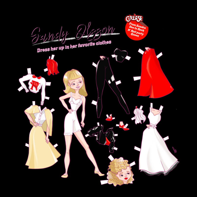 Sandy Paper Doll [grease] Adjustable Cap by cm-arts | Artistshot