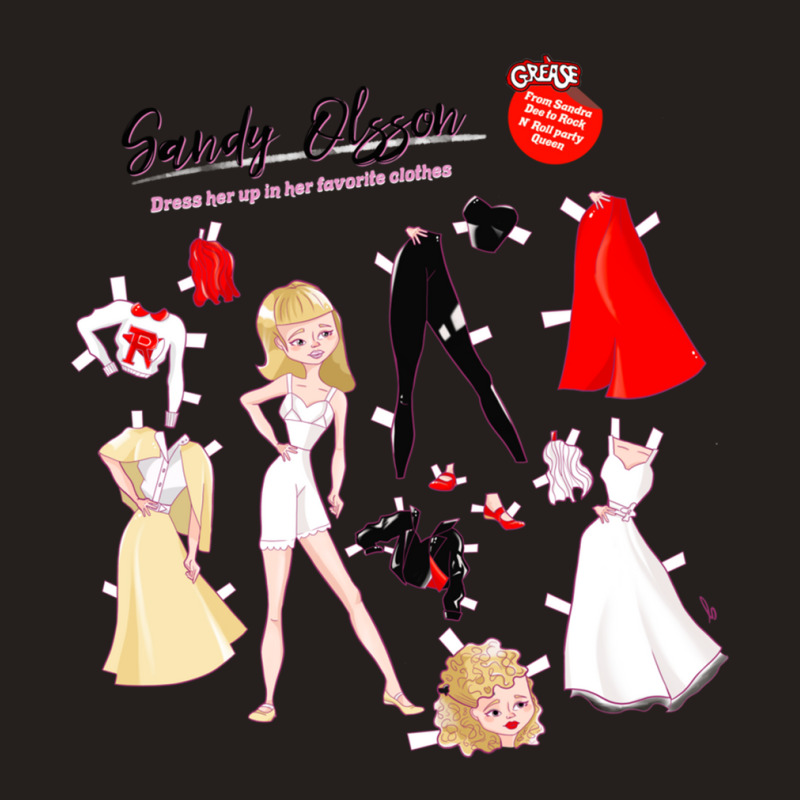 Sandy Paper Doll [grease] Tank Top by cm-arts | Artistshot