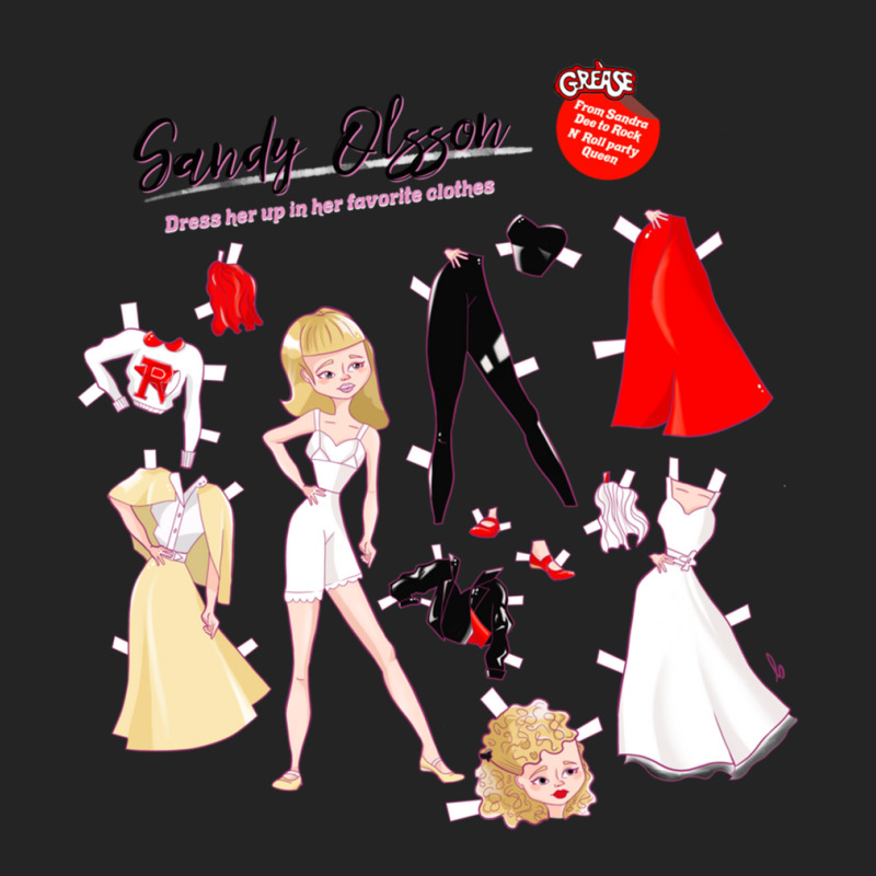 Sandy Paper Doll [grease] 3/4 Sleeve Shirt by cm-arts | Artistshot