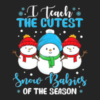 I Teach Cutest Snow Babies Of The Season Christmas Teacher 3/4 Sleeve Shirt | Artistshot