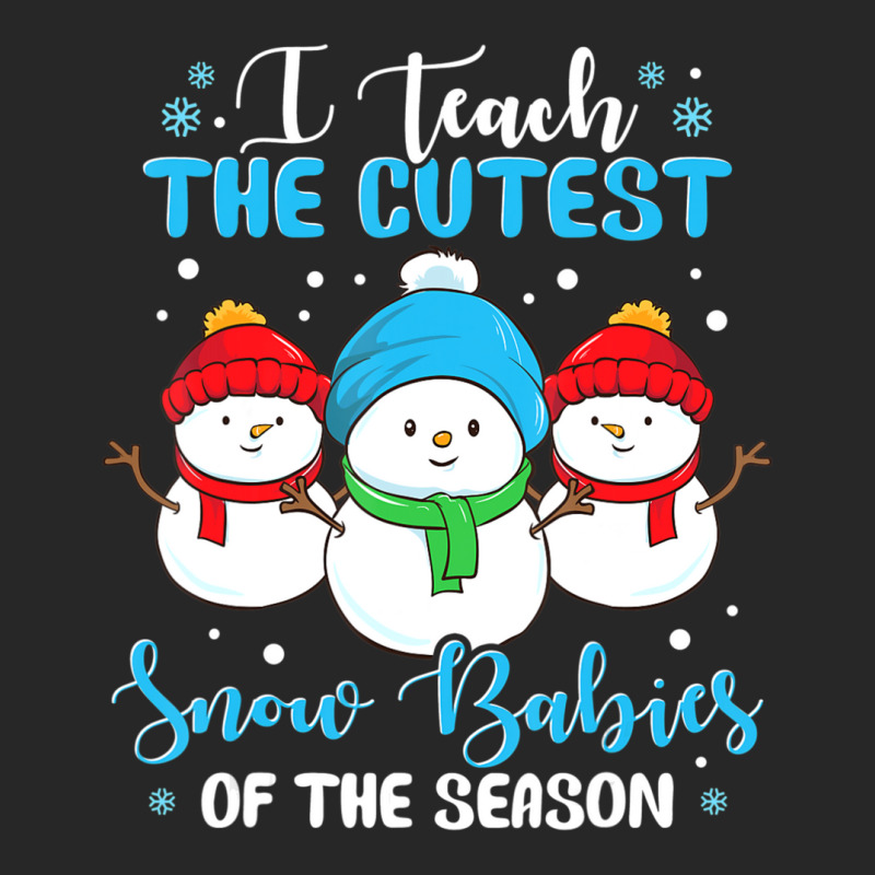 I Teach Cutest Snow Babies Of The Season Christmas Teacher Men's T-shirt Pajama Set | Artistshot