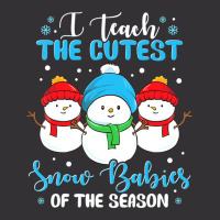 I Teach Cutest Snow Babies Of The Season Christmas Teacher Vintage Short | Artistshot