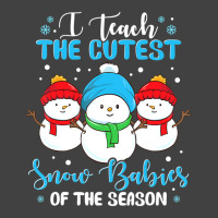 I Teach Cutest Snow Babies Of The Season Christmas Teacher Vintage T-shirt | Artistshot