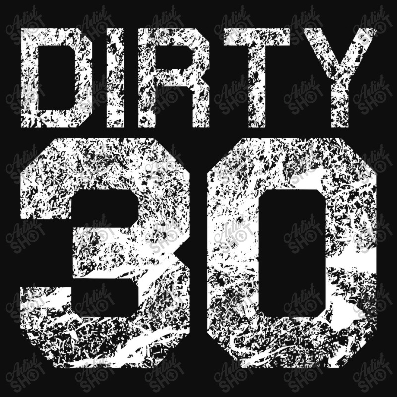 Dirty 30 Funny 30th Birthday Milestone Thirty Crop Top by home12 | Artistshot