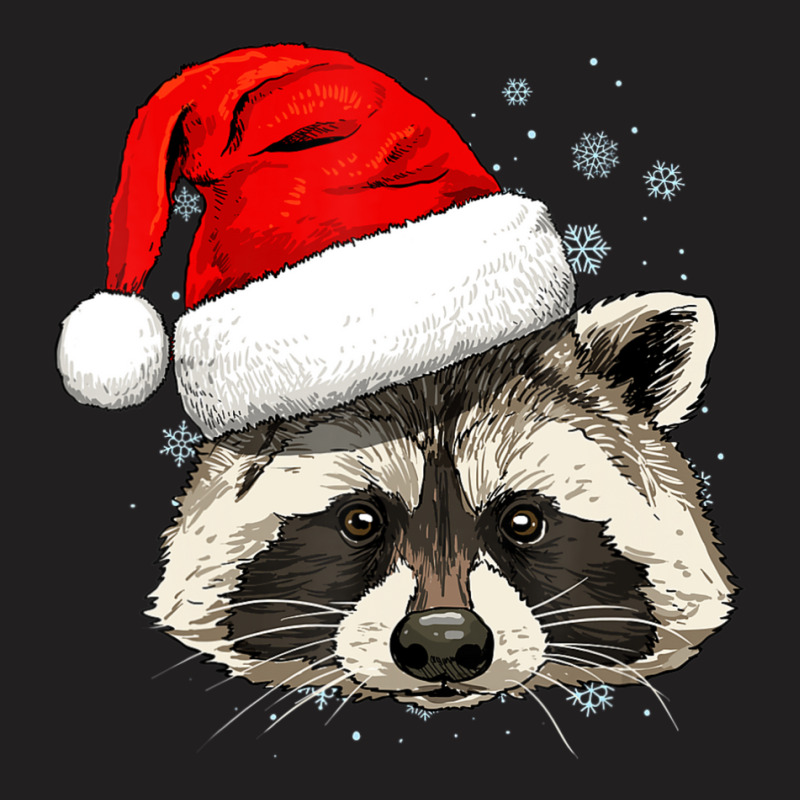 Raccoon Spirit Animal Christmas Raccoon Ringtails Lovers T-shirt | Artistshot