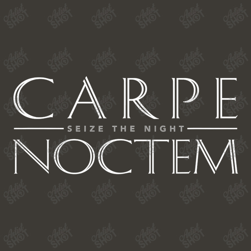 Latin Quote Carpe Noctem Seize The Night Bucket Hat by home12 | Artistshot