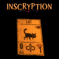 Inscryption Psychological Horror Black Cat Card Game Halloween Scary S Cropped Sweater | Artistshot