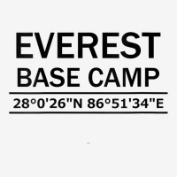 Womens Mt Everest Base Camp Coordinates Tshirt V Neck T Shirt Toddler 3/4 Sleeve Tee | Artistshot