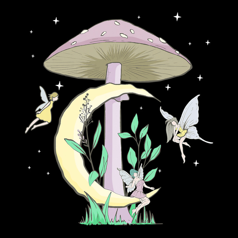 Fairycore Aesthetic Fairy Core Grunge Mushroom Moon Fairies T Shirt Baby Tee | Artistshot