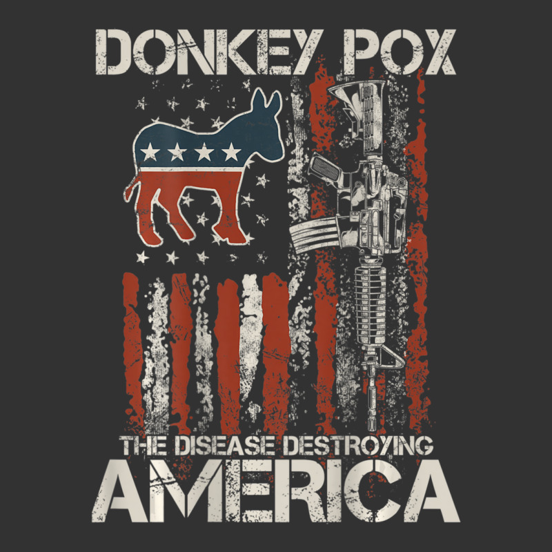 Biden Donkey Pox The Disease Destroying America Back Baby Bodysuit | Artistshot