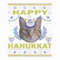 Funny American Wirehair Cat Jewish Holiday Hanukkat Happy T Shirt Coffee Mug | Artistshot