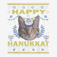 Funny American Wirehair Cat Jewish Holiday Hanukkat Happy T Shirt Apple Watch Band | Artistshot