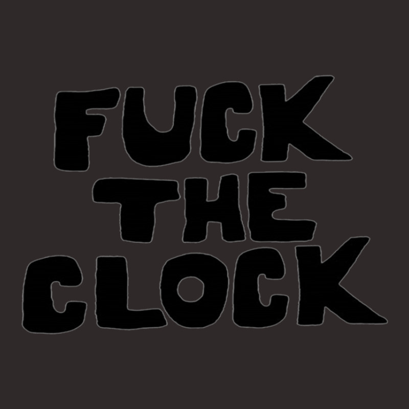 Fuck The Clock Racerback Tank by cm-arts | Artistshot