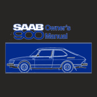 Saab 900 Owner's Manual 1 Ladies Fitted T-shirt | Artistshot