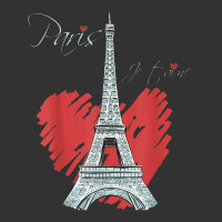 I Love Paris Eiffel Tower French Souvenir France Parisian T Shirt Baby Bodysuit | Artistshot