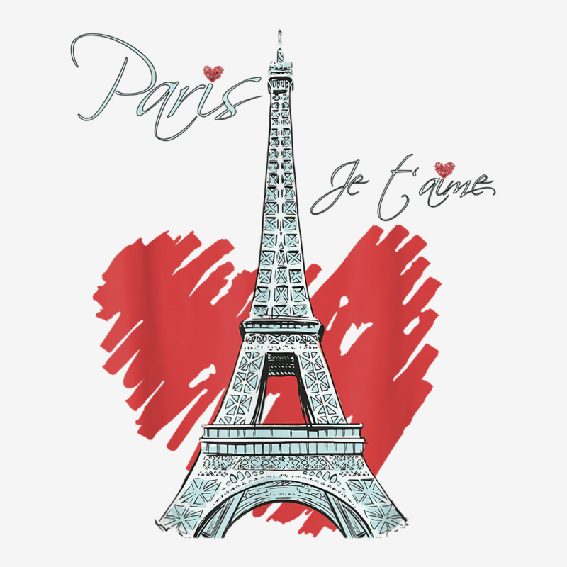 I Love Paris Eiffel Tower French Souvenir France Parisian T Shirt Baby Beanies by cm-arts | Artistshot