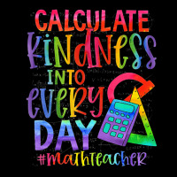 Calculate Kindness Into Everyday Math Teacher Women's V-neck T-shirt | Artistshot